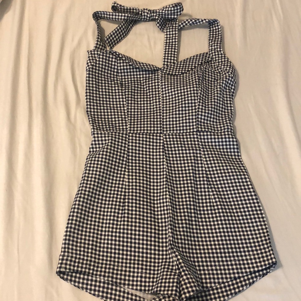 Super cute halter romper size S